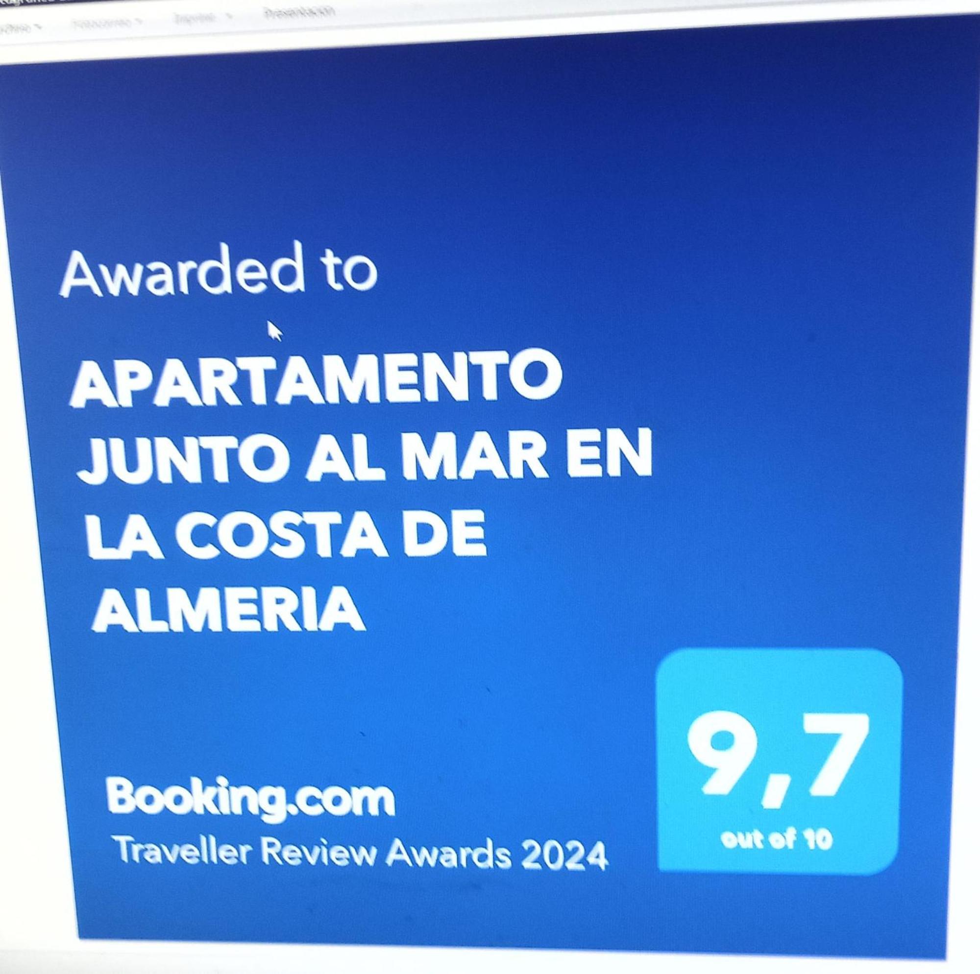 Apartamento Junto Al Mar En La Costa De Almeria El Pozo del Esparto エクステリア 写真